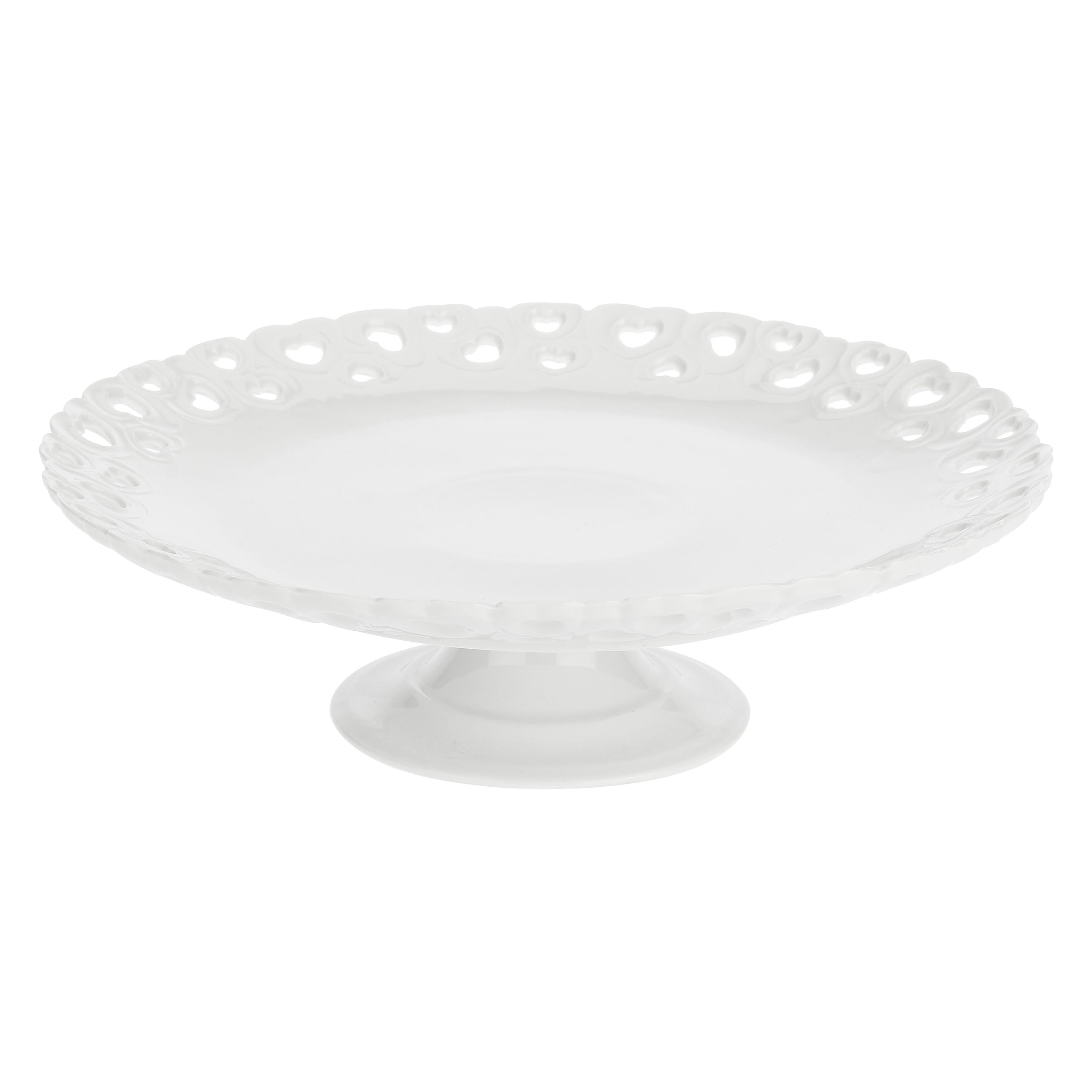 La Porcellana Bianca - Alzata Piatto Traforato 26 Cm Gb - Dimensione